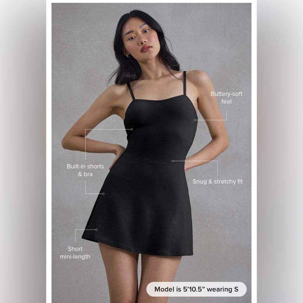 ALO alosoft courtside tennis dress